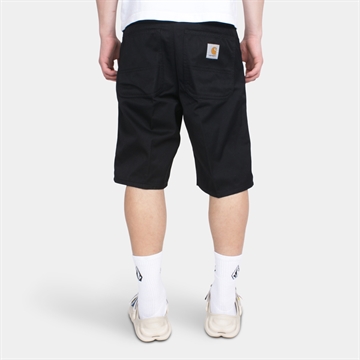 Carhartt WIP Simple Shorts Black Rinsed